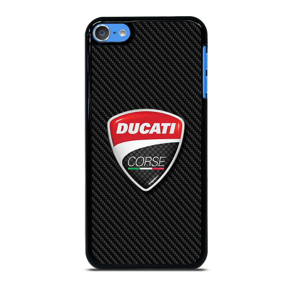 DUCATI CORSE CARBON LOGO iPod Touch 7 Case Cover