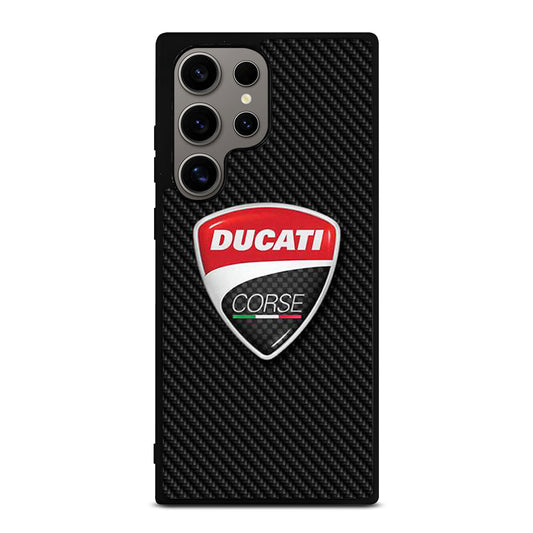 DUCATI CORSE CARBON LOGO Samsung Galaxy S24 Ultra Case Cover