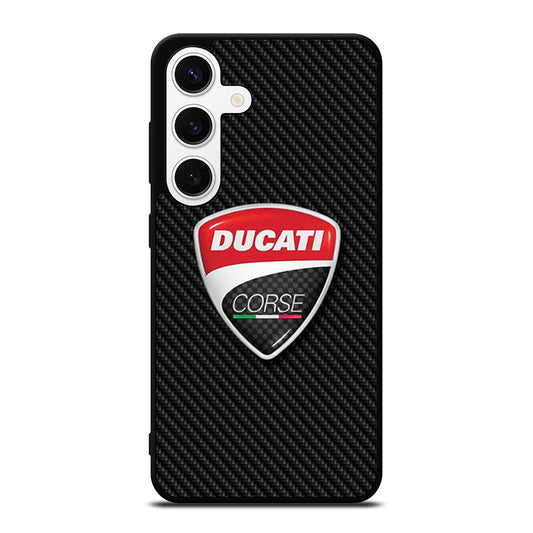 DUCATI CORSE CARBON LOGO Samsung Galaxy S24 Case Cover