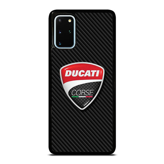 DUCATI CORSE CARBON LOGO Samsung Galaxy S20 Plus Case Cover