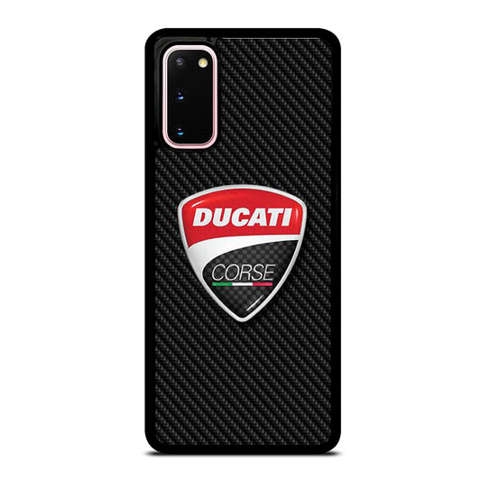 DUCATI CORSE CARBON LOGO Samsung Galaxy S20 Case Cover