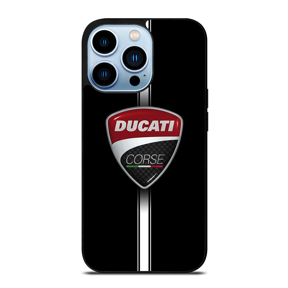 DUCATI CORSE STRIPE LOGO iPhone 13 Pro Max Case Cover