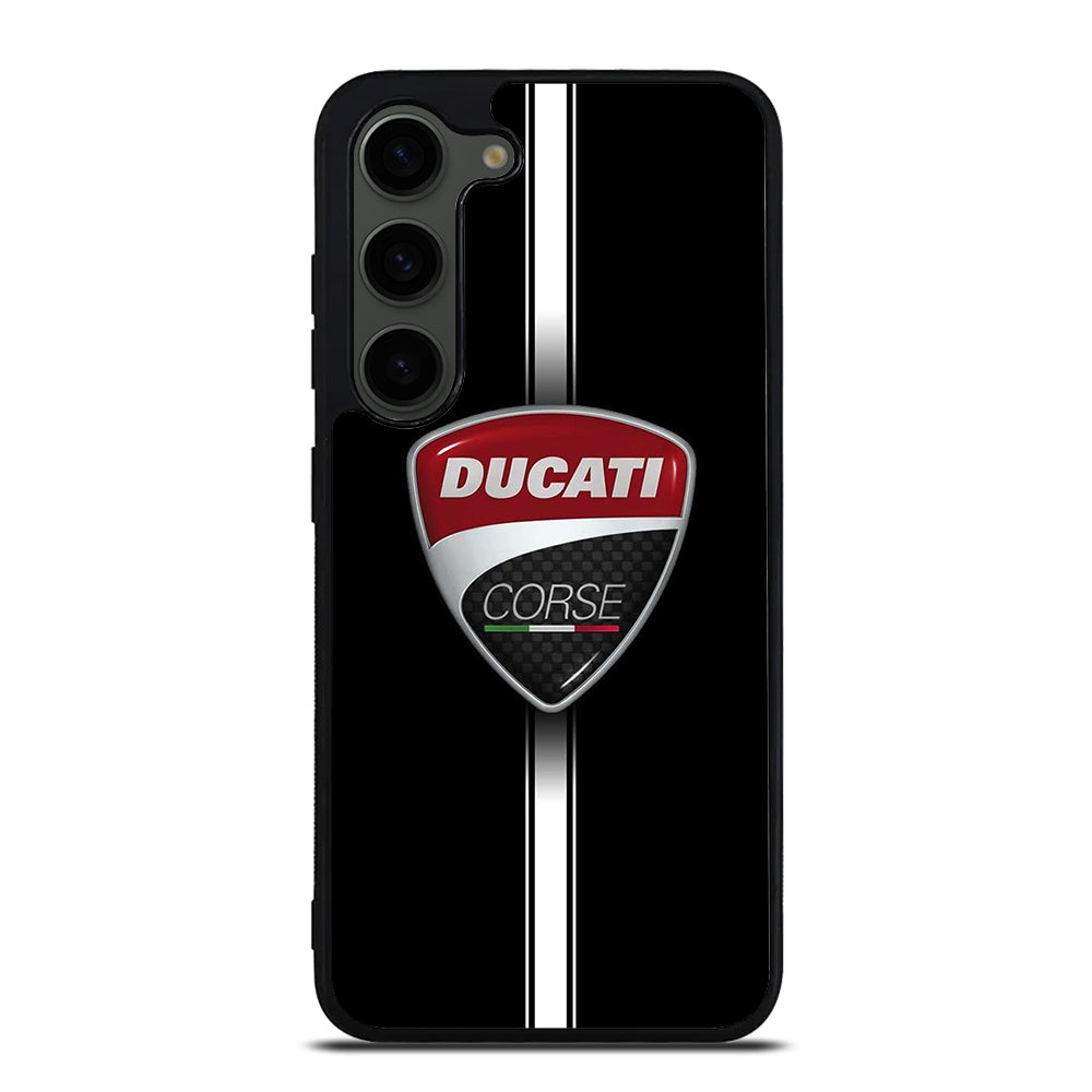 DUCATI CORSE STRIPE LOGO Samsung Galaxy S23 Plus Case Cover