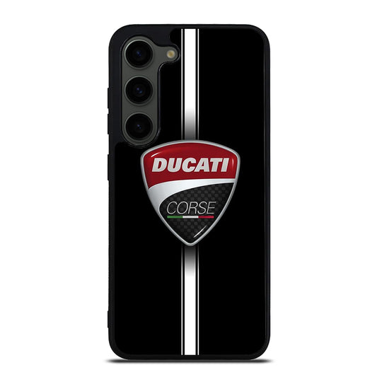 DUCATI CORSE STRIPE LOGO Samsung Galaxy S23 Plus Case Cover