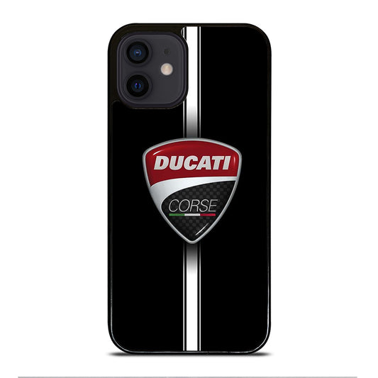 DUCATI CORSE STRIPE LOGO iPhone 12 Mini Case Cover