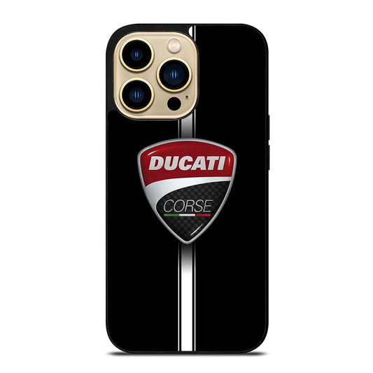 DUCATI CORSE STRIPE LOGO iPhone 14 Pro Max Case Cover
