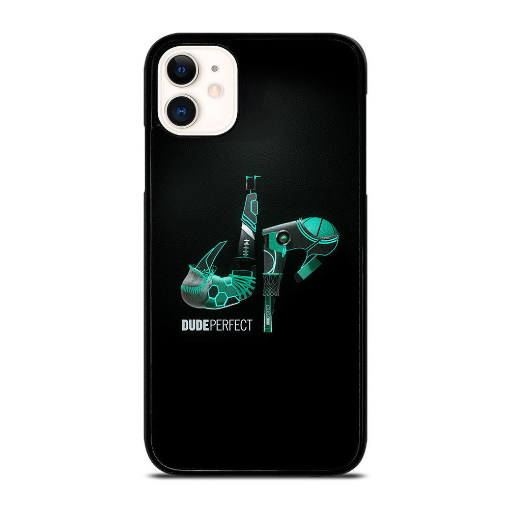 DUDE PERFECT BLACK LOGO iPhone 11 Case Cover
