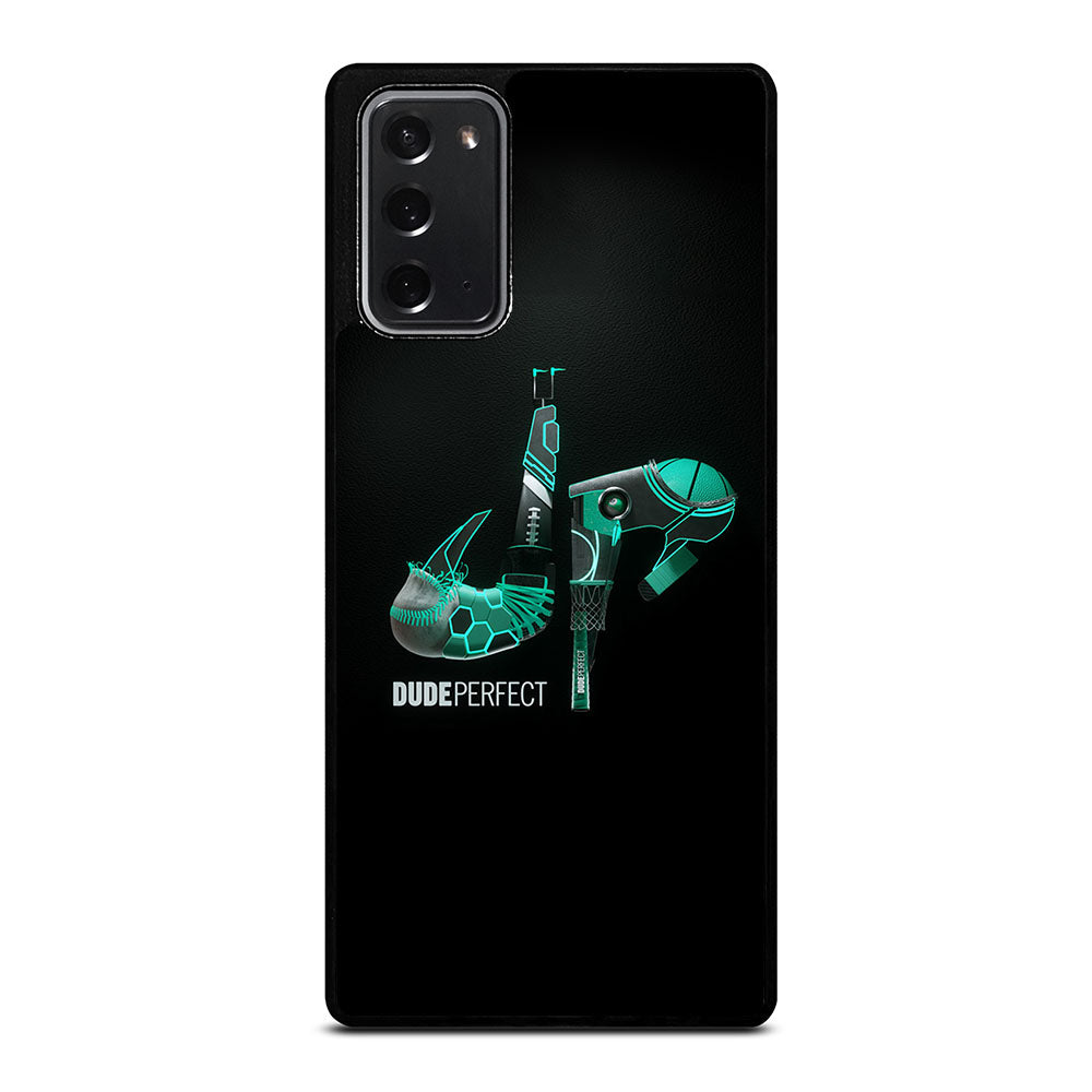 DUDE PERFECT BLACK LOGO Samsung Galaxy Note 20 Case Cover
