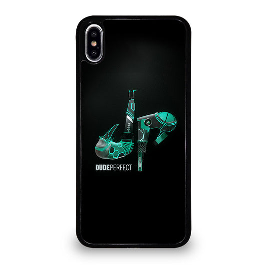DUDE PERFECT BLACK LOGO iPhone XS Max Case Cover