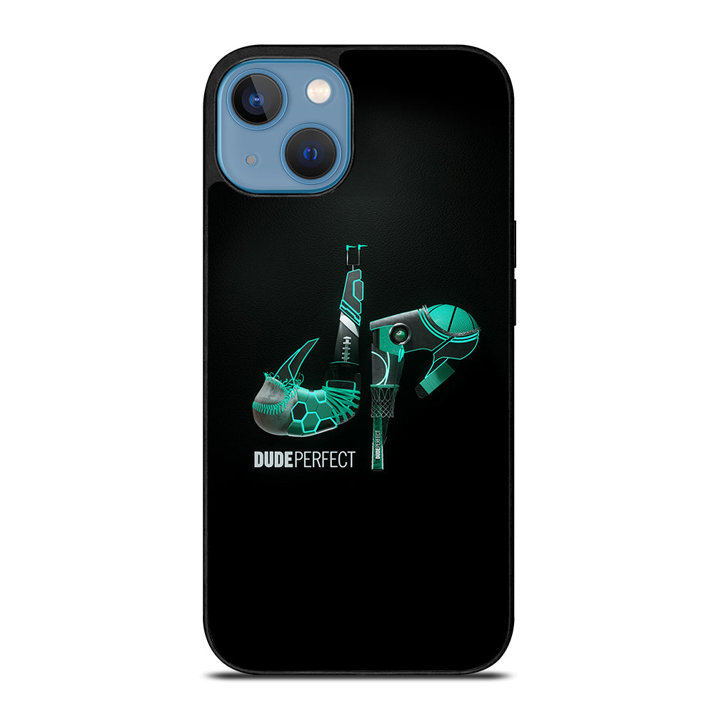 DUDE PERFECT BLACK LOGO iPhone 13 Case Cover