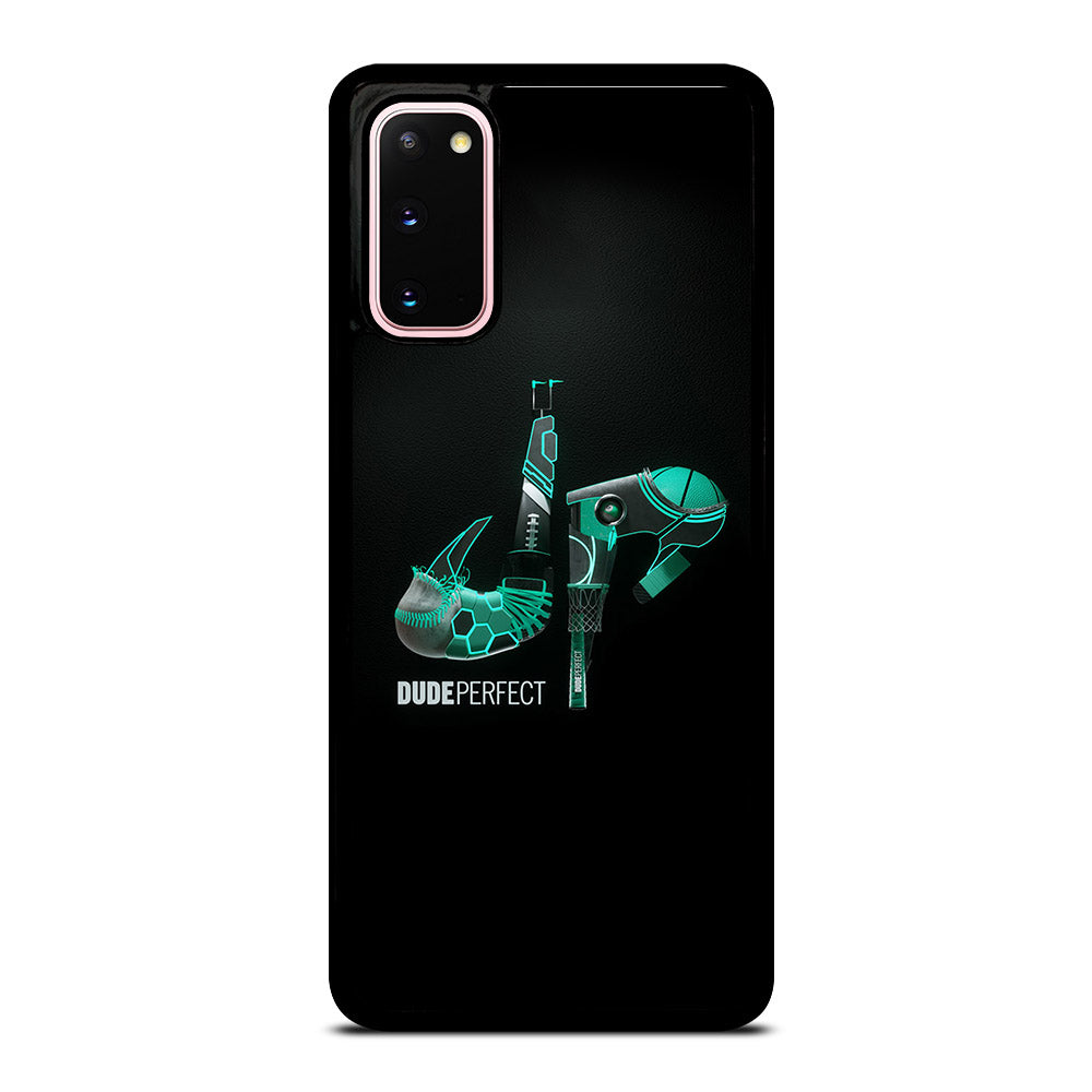 DUDE PERFECT BLACK LOGO Samsung Galaxy S20 Case Cover