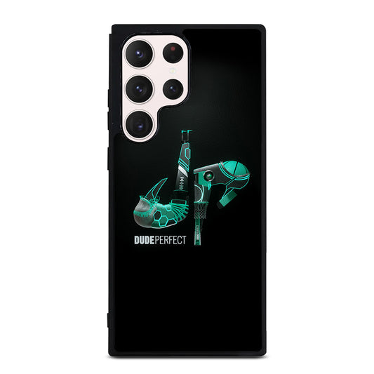 DUDE PERFECT BLACK LOGO Samsung Galaxy S23 Ultra Case Cover