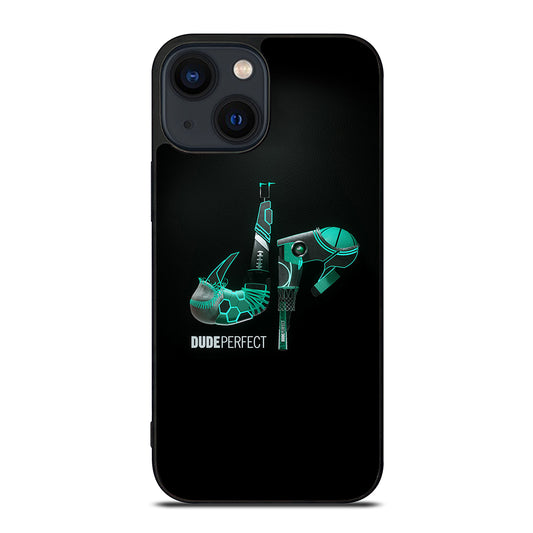 DUDE PERFECT BLACK LOGO iPhone 14 Plus Case Cover