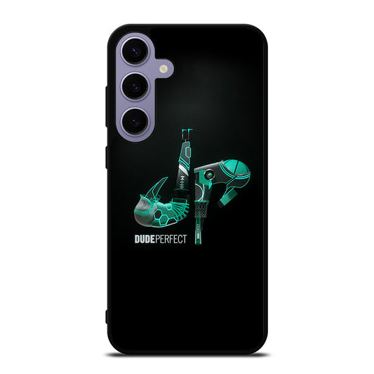 DUDE PERFECT BLACK LOGO Samsung Galaxy S24 Plus Case Cover