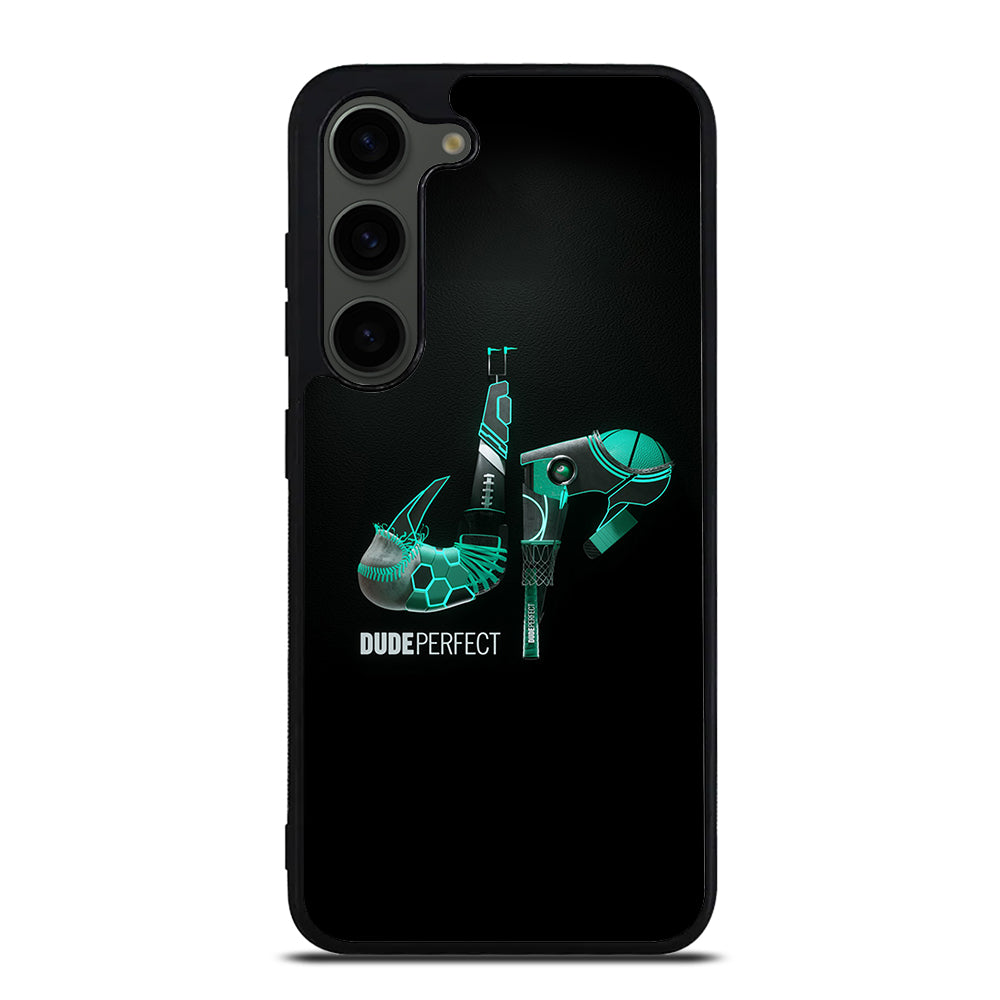 DUDE PERFECT BLACK LOGO Samsung Galaxy S23 Plus Case Cover