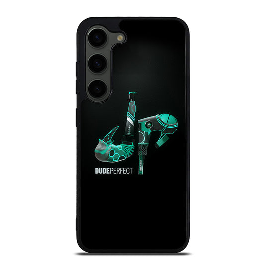 DUDE PERFECT BLACK LOGO Samsung Galaxy S23 Plus Case Cover