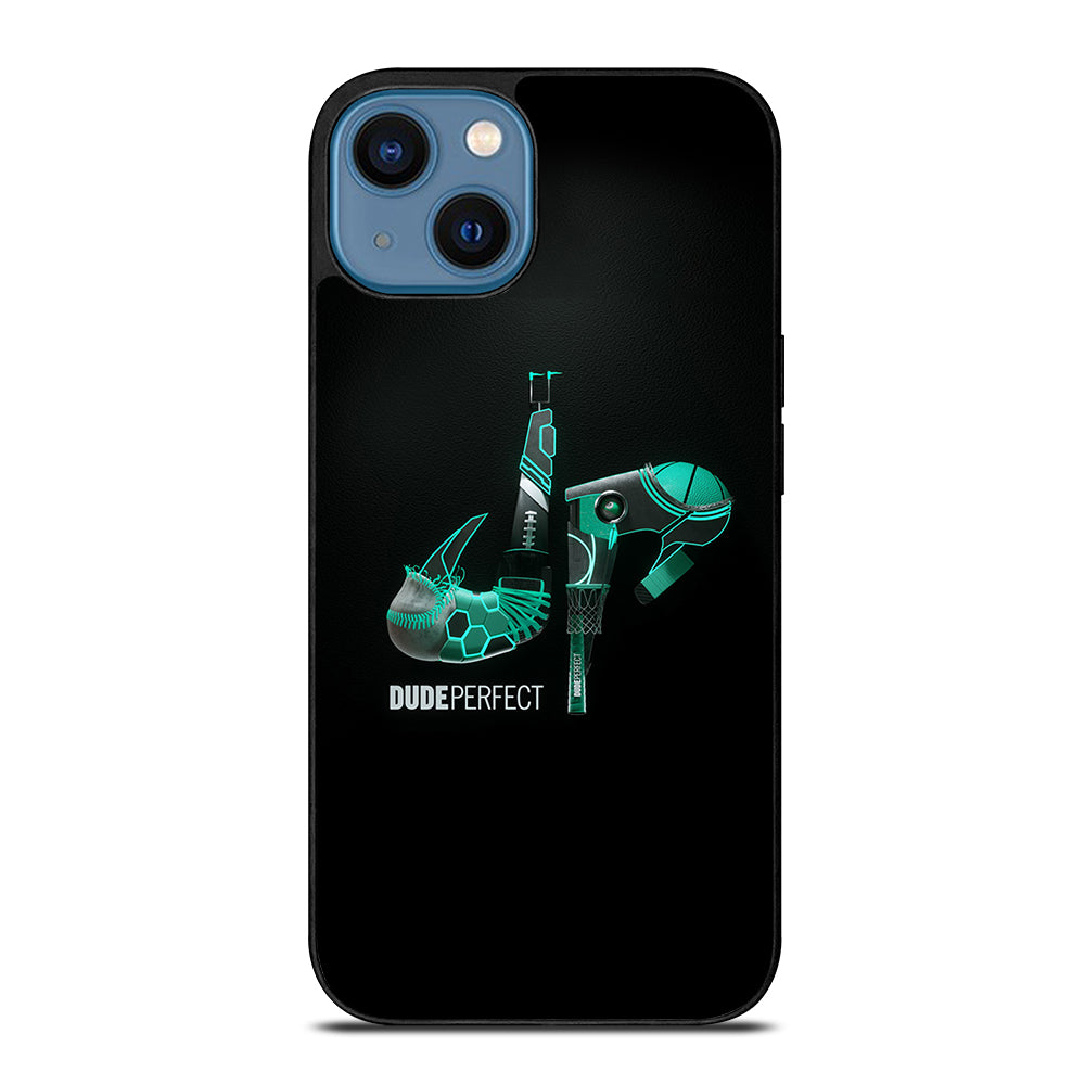 DUDE PERFECT BLACK LOGO iPhone 14 Case Cover