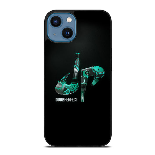 DUDE PERFECT BLACK LOGO iPhone 14 Case Cover