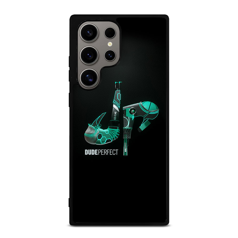 DUDE PERFECT BLACK LOGO Samsung Galaxy S24 Ultra Case Cover