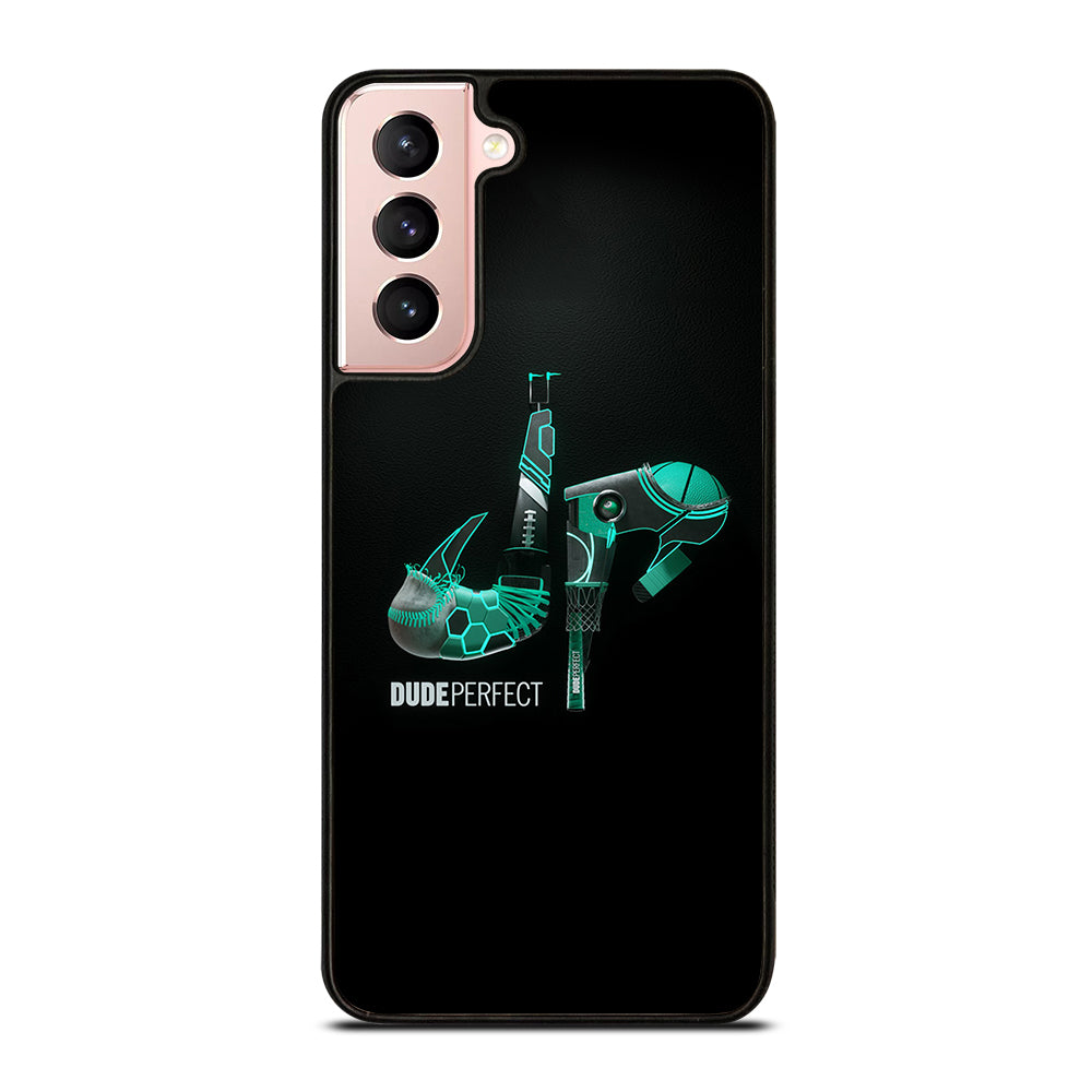 DUDE PERFECT BLACK LOGO Samsung Galaxy S21 Case Cover