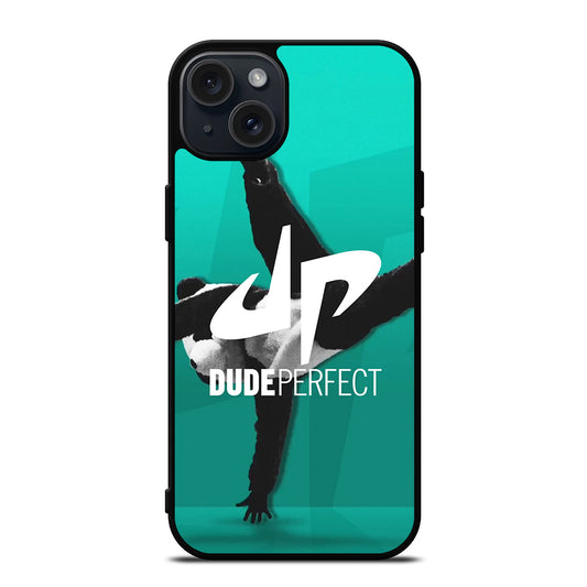 DUDE PERFECT PANDA LOGO iPhone 15 Plus Case Cover