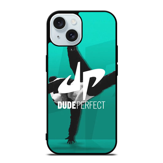 DUDE PERFECT PANDA LOGO iPhone 15 Case Cover
