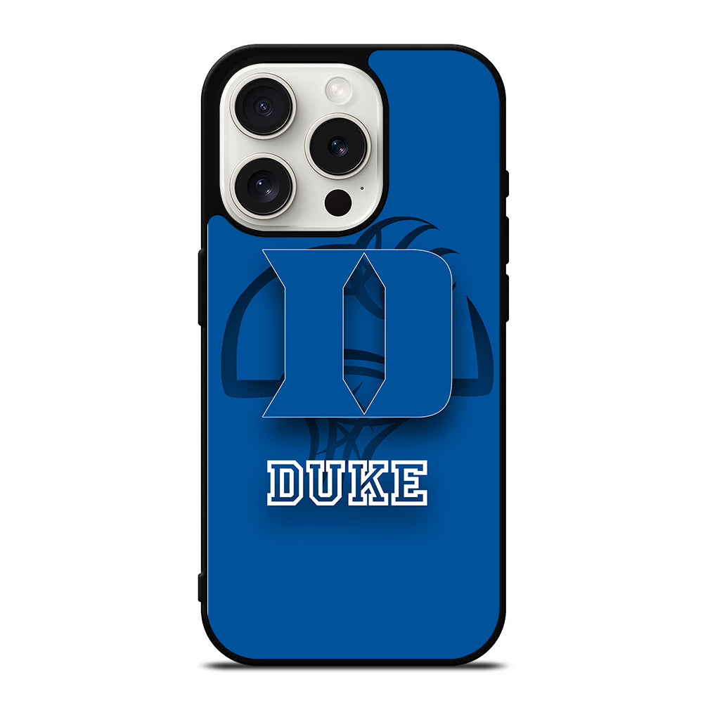 DUKE BLUE DEVILS NBA LOGO 2 iPhone 15 Pro Case Cover