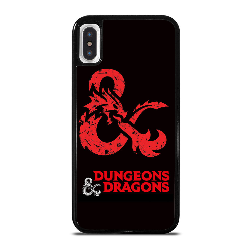 DUNGEONS AND DRAGONS LOGO iPhone X / XS Case Cover