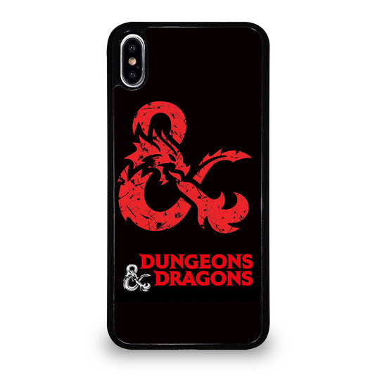 DUNGEONS AND DRAGONS LOGO iPhone XS Max Case Cover
