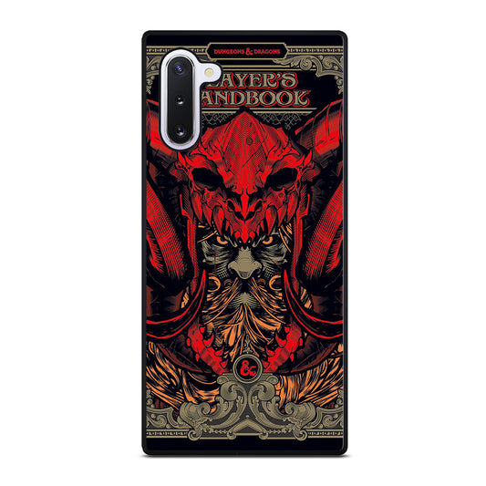 DUNGEONS AND DRAGONS PLAYER HANDBOOK Samsung Galaxy Note 10 Case Cover