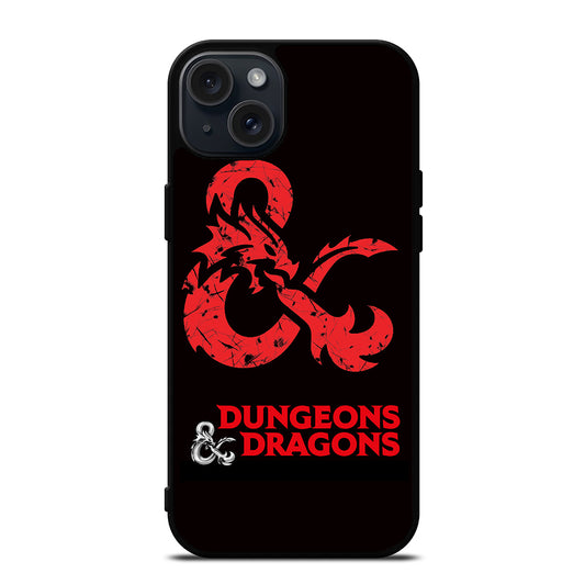 DUNGEONS AND DRAGONS LOGO iPhone 15 Plus Case Cover