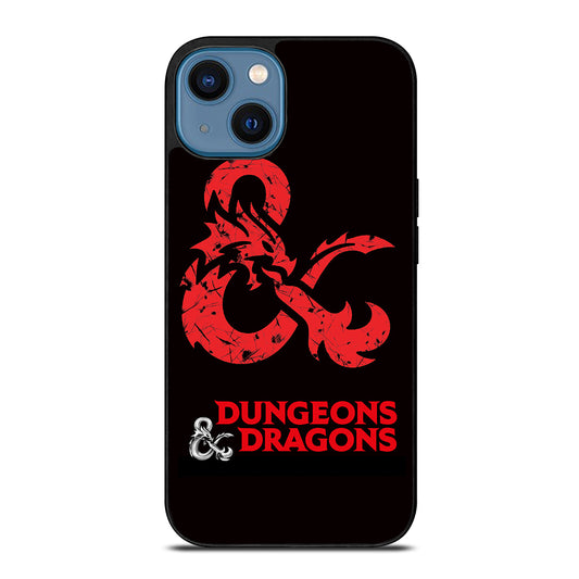DUNGEONS AND DRAGONS LOGO iPhone 14 Case Cover