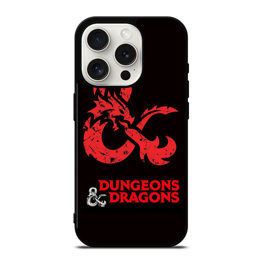 DUNGEONS AND DRAGONS LOGO iPhone 15 Pro Case Cover