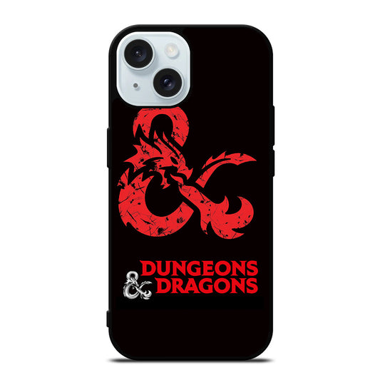 DUNGEONS AND DRAGONS LOGO iPhone 15 Case Cover
