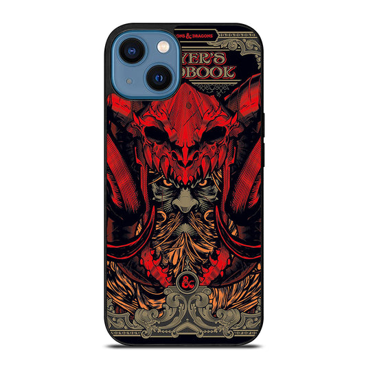 DUNGEONS AND DRAGONS PLAYER HANDBOOK iPhone 14 Case Cover