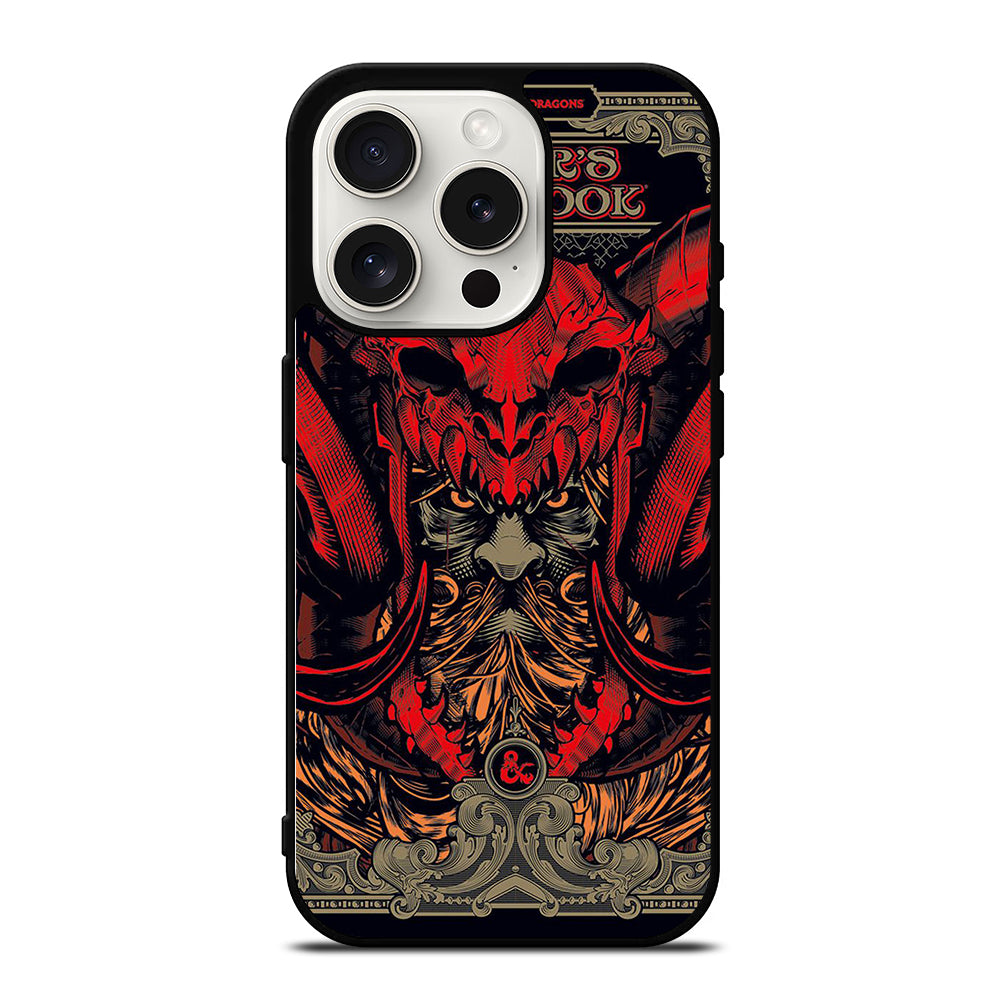 DUNGEONS AND DRAGONS PLAYER HANDBOOK iPhone 15 Pro Case Cover