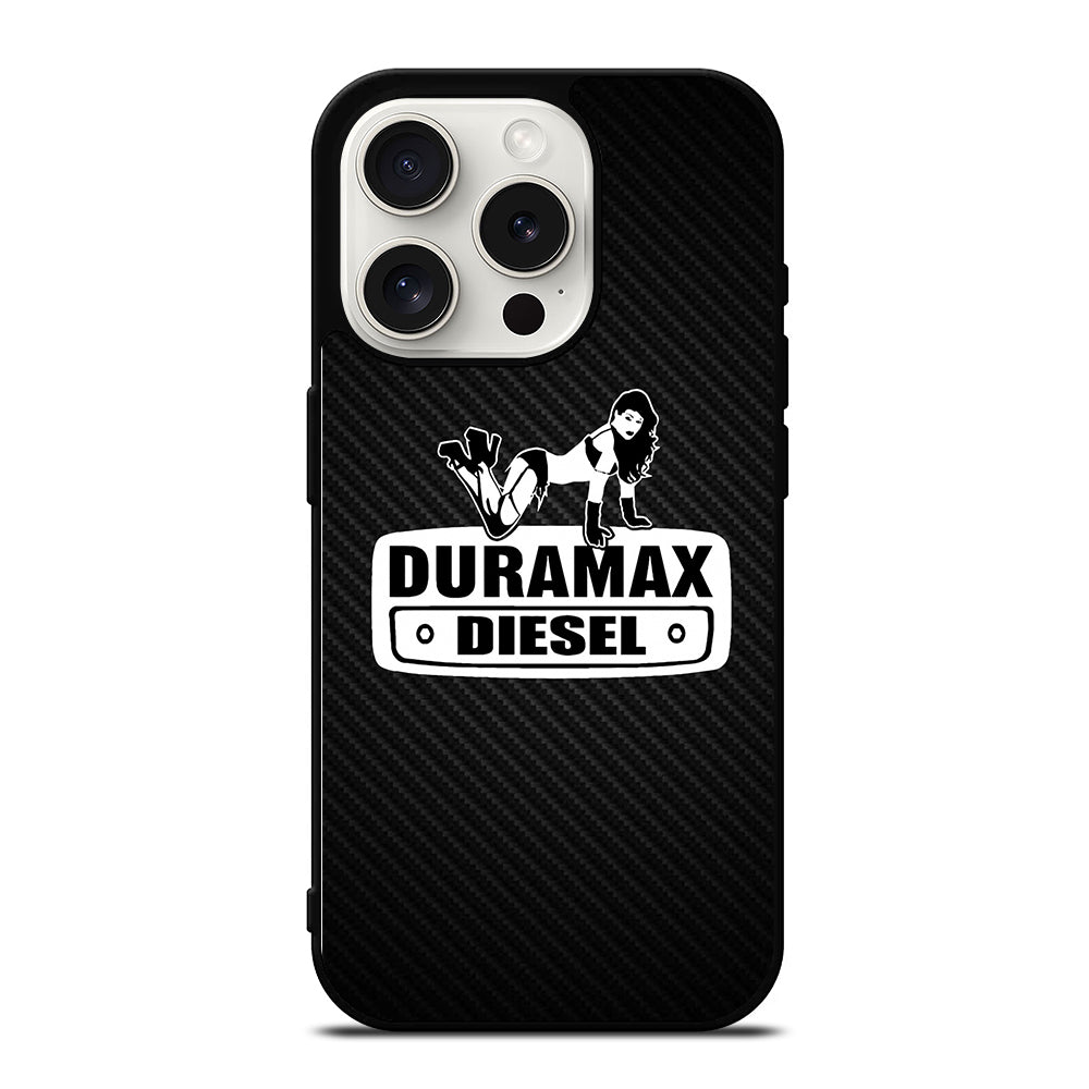 DURAMAX DIESEL CARBON LOGO iPhone 15 Pro Case Cover