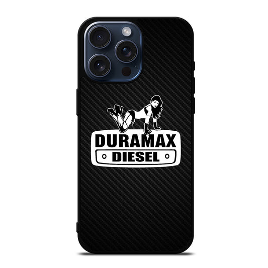 DURAMAX DIESEL CARBON LOGO iPhone 15 Pro Max Case Cover