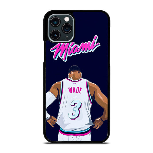 DWYANE WADE 3 BASKETBALL iPhone 11 Pro Case Cover