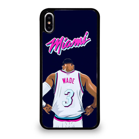 DWYANE WADE 3 BASKETBALL iPhone XS Max Case Cover