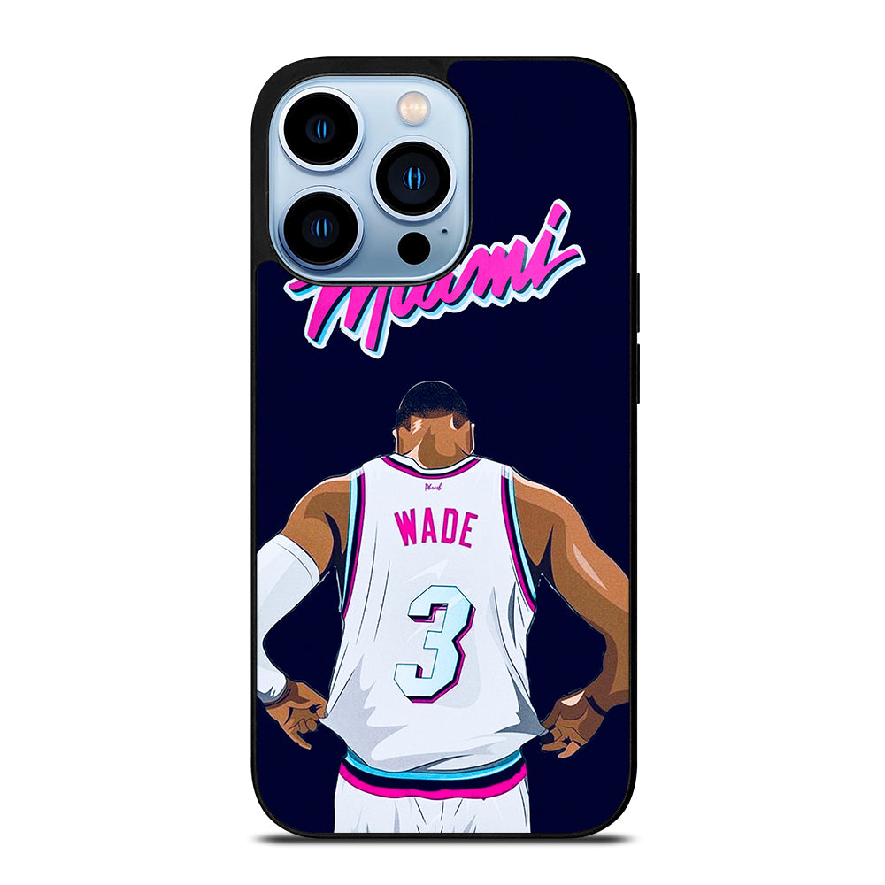 DWYANE WADE 3 BASKETBALL iPhone 13 Pro Max Case Cover