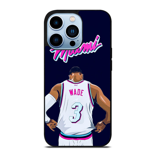 DWYANE WADE 3 BASKETBALL iPhone 13 Pro Max Case Cover
