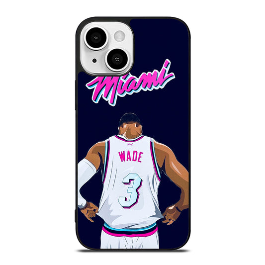 DWYANE WADE 3 BASKETBALL iPhone 13 Mini Case Cover