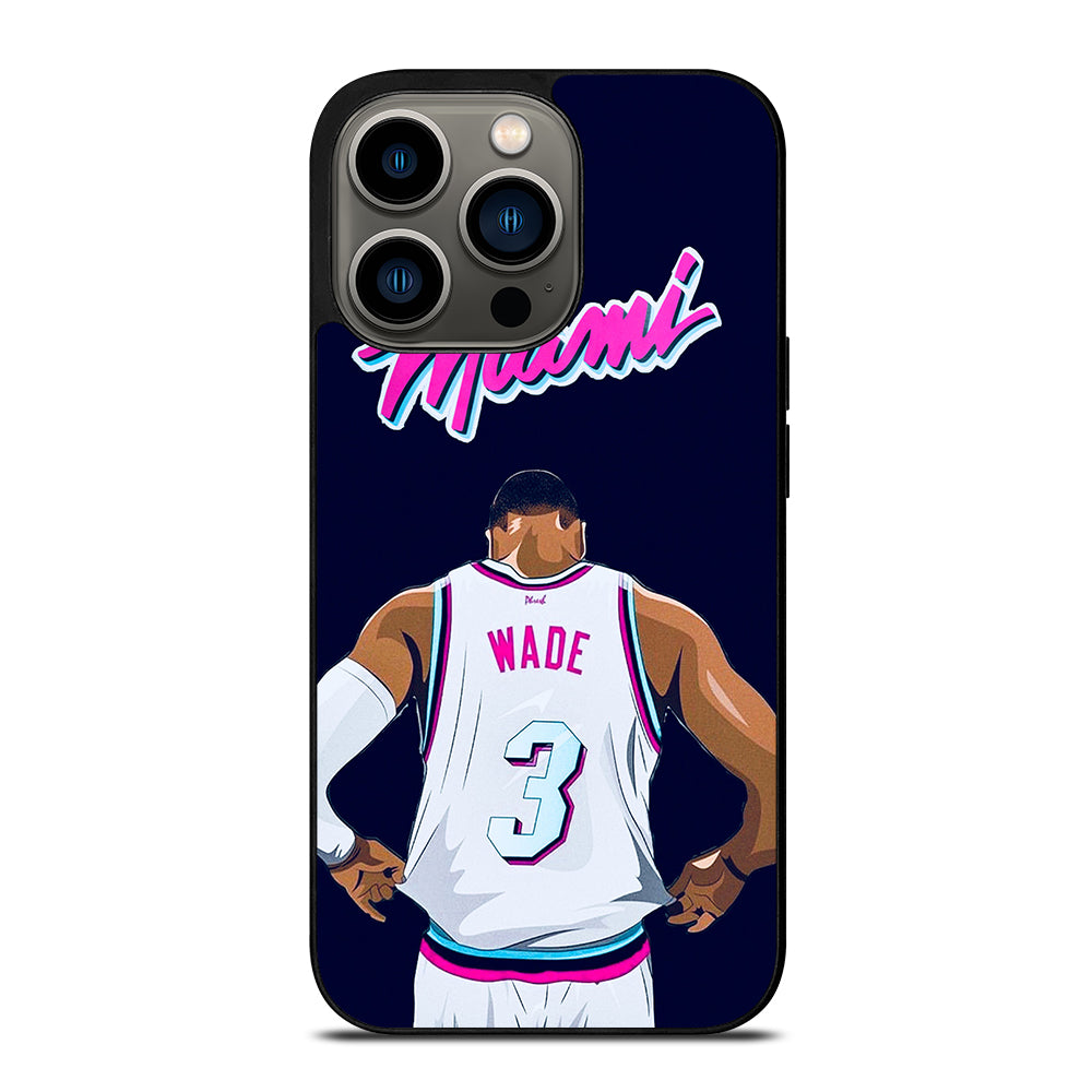 DWYANE WADE 3 BASKETBALL iPhone 13 Pro Case Cover