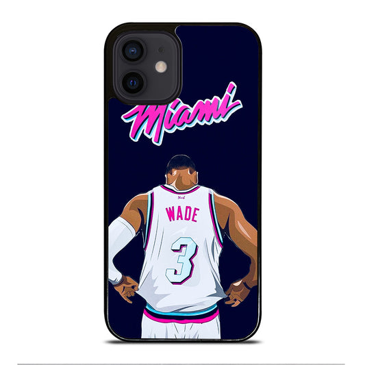 DWYANE WADE 3 BASKETBALL iPhone 12 Mini Case Cover