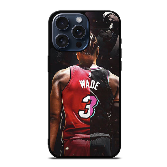 DWYANE WADE 3 NBA iPhone 15 Pro Max Case Cover