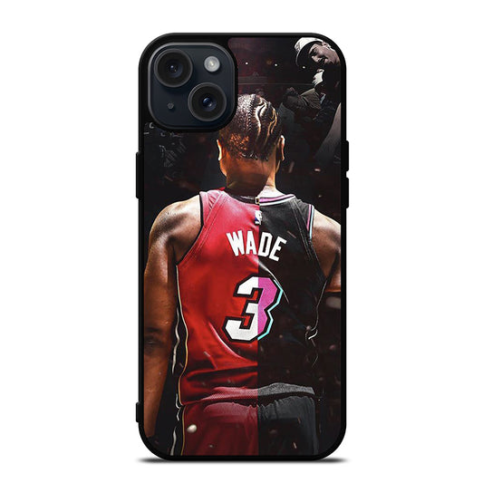 DWYANE WADE 3 NBA iPhone 15 Plus Case Cover