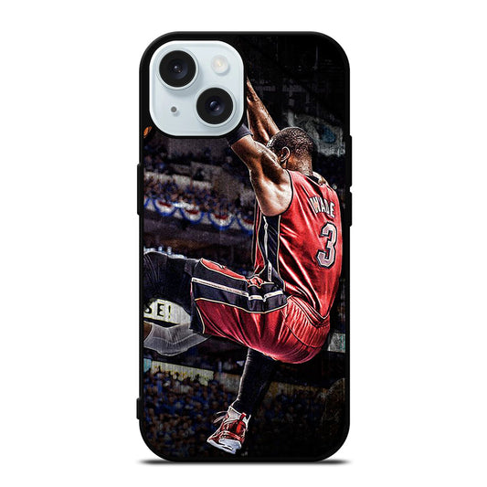 DWYANE WADE JUMP iPhone 15 Case Cover