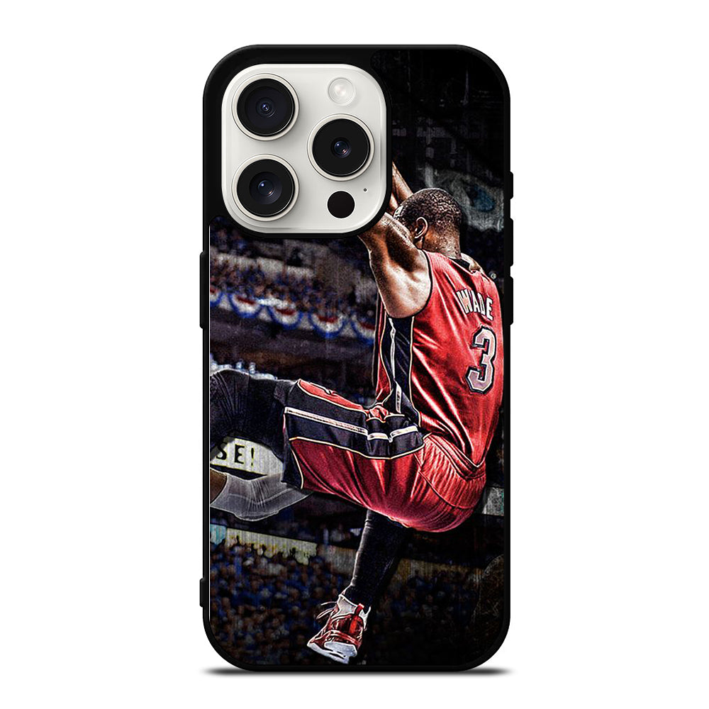 DWYANE WADE JUMP iPhone 15 Pro Case Cover