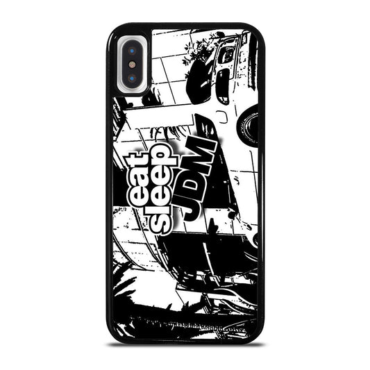 EAT SLEEP JDM ART iPhone X / XS Case Cover